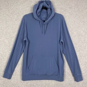 Cozy Earth Hoodie Mens M Blue Ultrasoft Pullover Sweatshirt